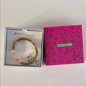 Betsey Johnson Gold Bracelet